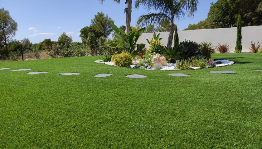 gazon synthétique jardin