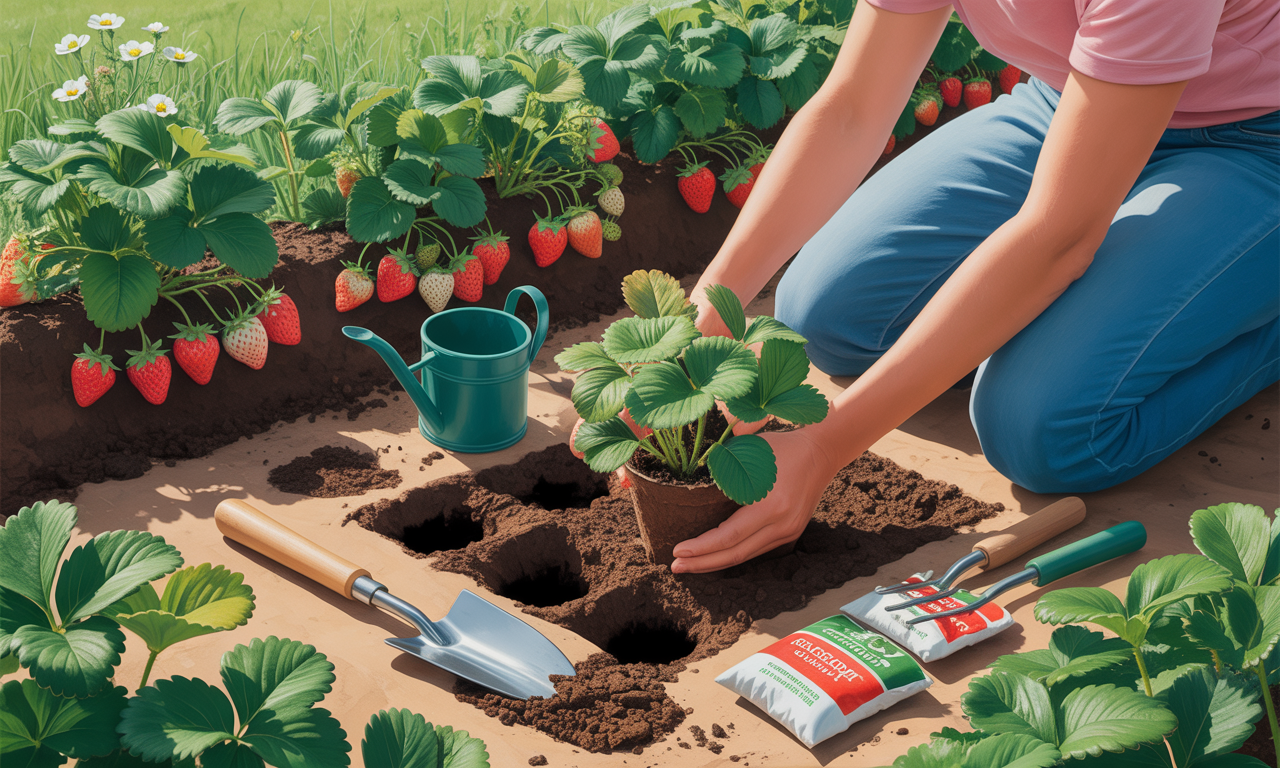 Comment Planter Des Fraisiers Remontants