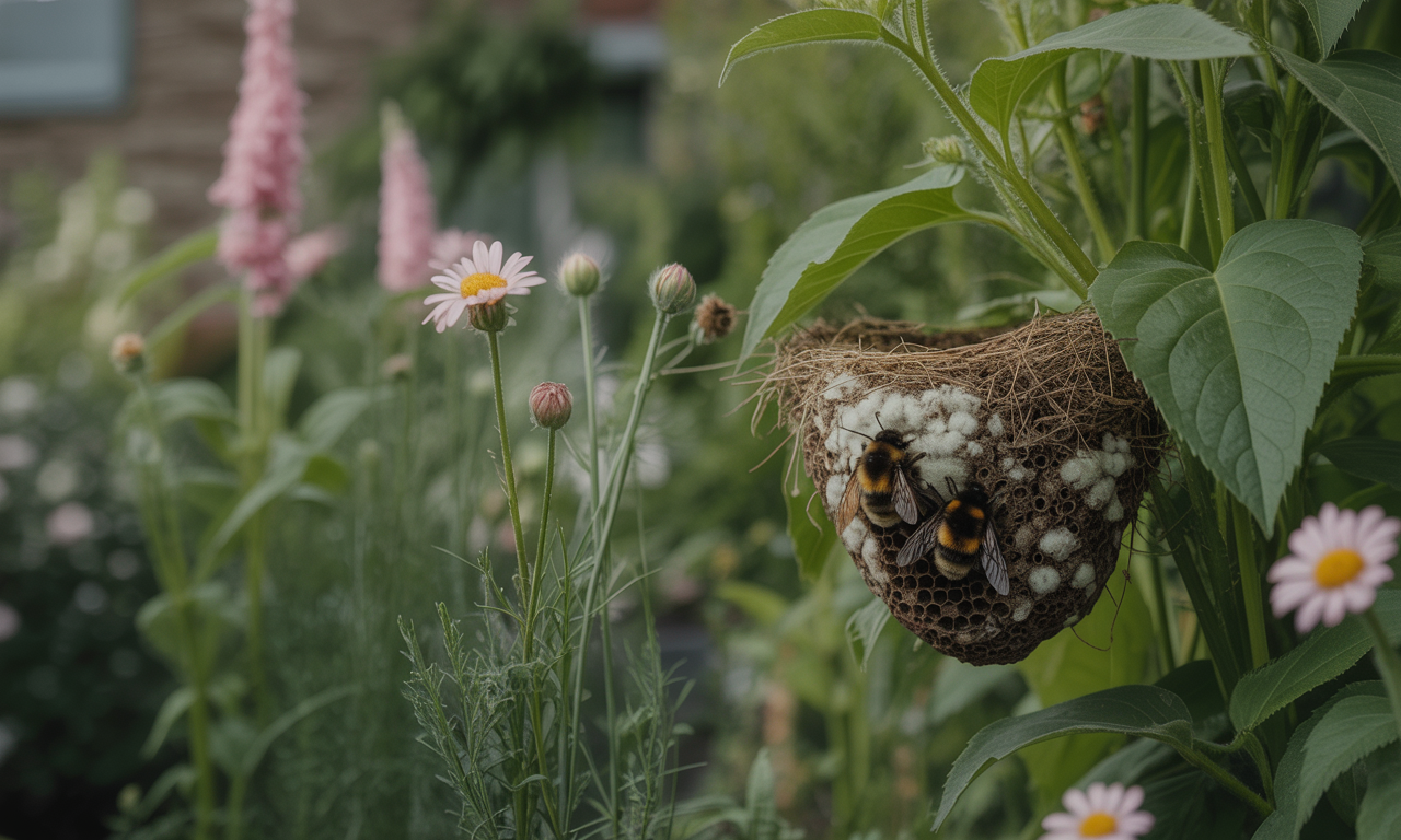 Nid Rafferty Bourdons au jardin : comment réagir face à un nid