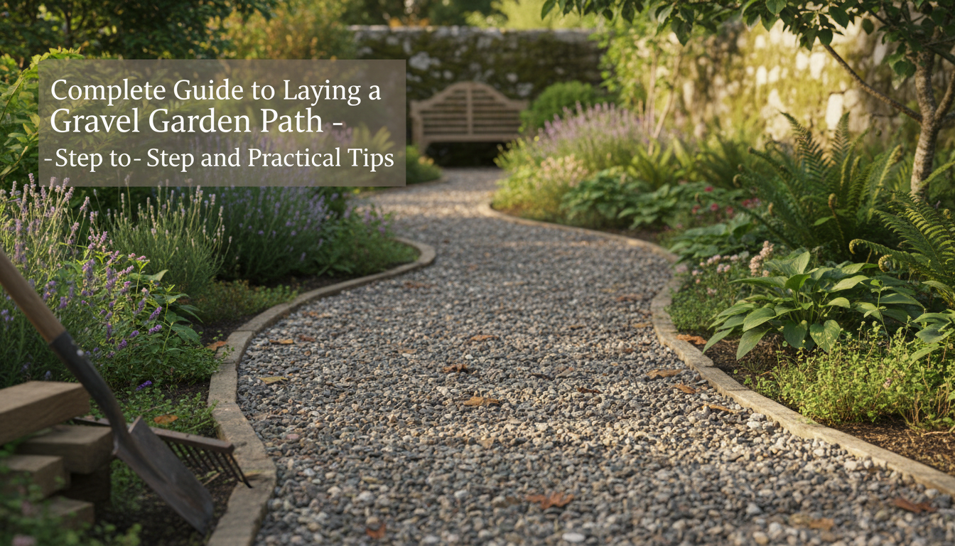 découvrez notre guide complet pour aménager une allée de jardin en gravier, avec des étapes détaillées et des conseils pratiques pour un résultat esthétique et durable.