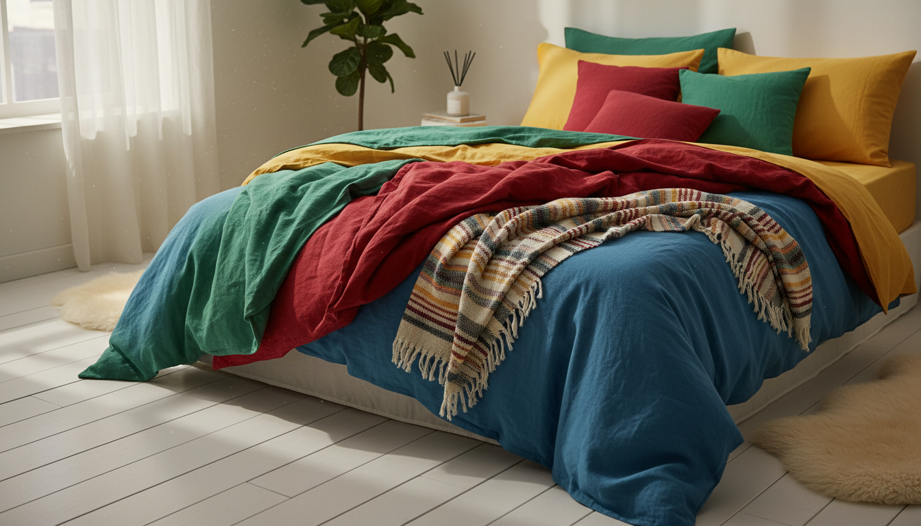 découvrez comment les parures de lit aux couleurs inspirées de la chromothérapie peuvent transformer votre décoration intérieure et stimuler votre bien-être au quotidien.