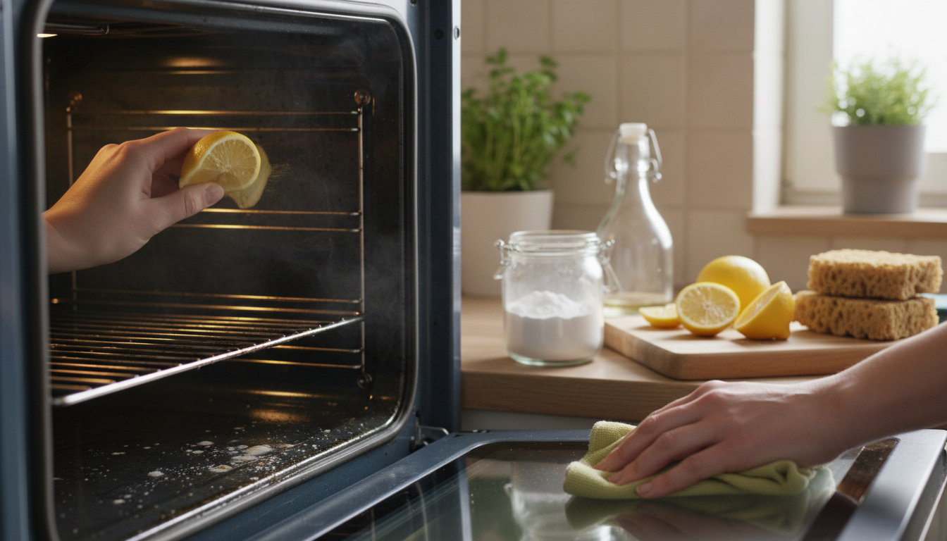 découvrez des astuces naturelles et efficaces pour nettoyer votre four sans utiliser de produits agressifs, pour un entretien écologique et sain.