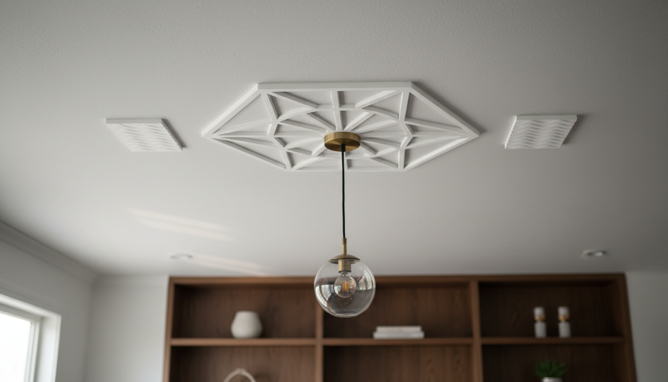 découvrez nos astuces modernes pour relooker facilement votre plafond avec des rosaces, sans travaux lourds ni chantier.