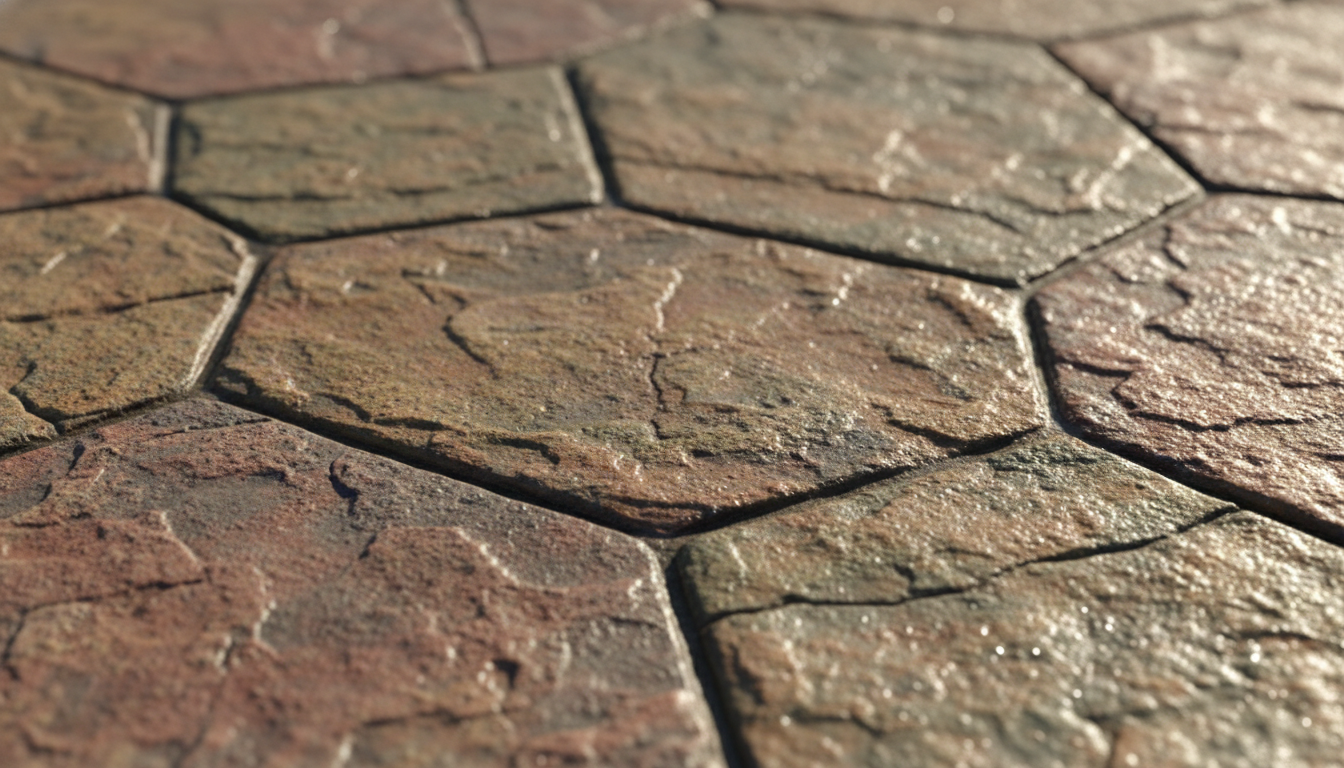 découvrez le béton imprimé : définition, utilisations courantes et avantages pour embellir et renforcer terrasses et allées avec style et durabilité.