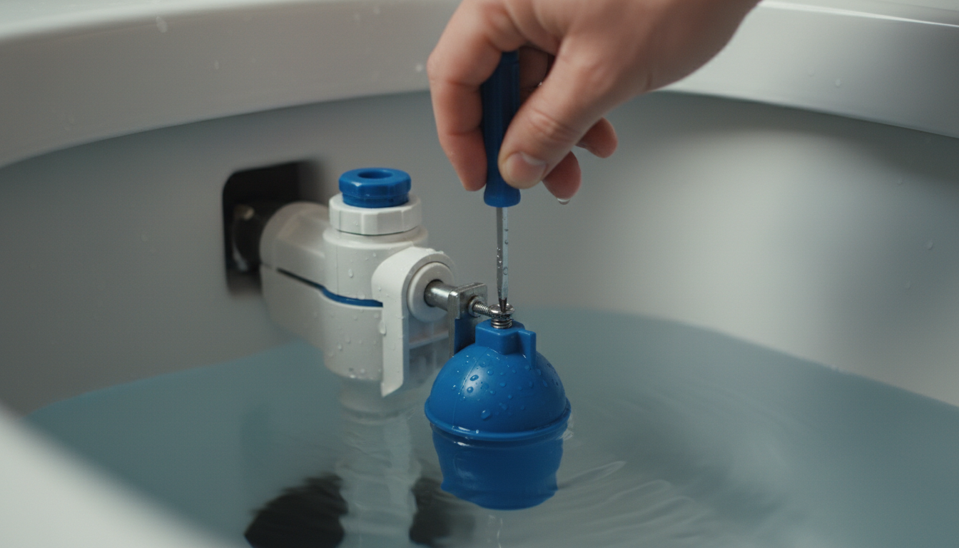découvrez comment ajuster facilement le flotteur de la chasse d'eau pour prévenir les fuites et économiser de l'eau grâce à notre astuce simple et efficace.