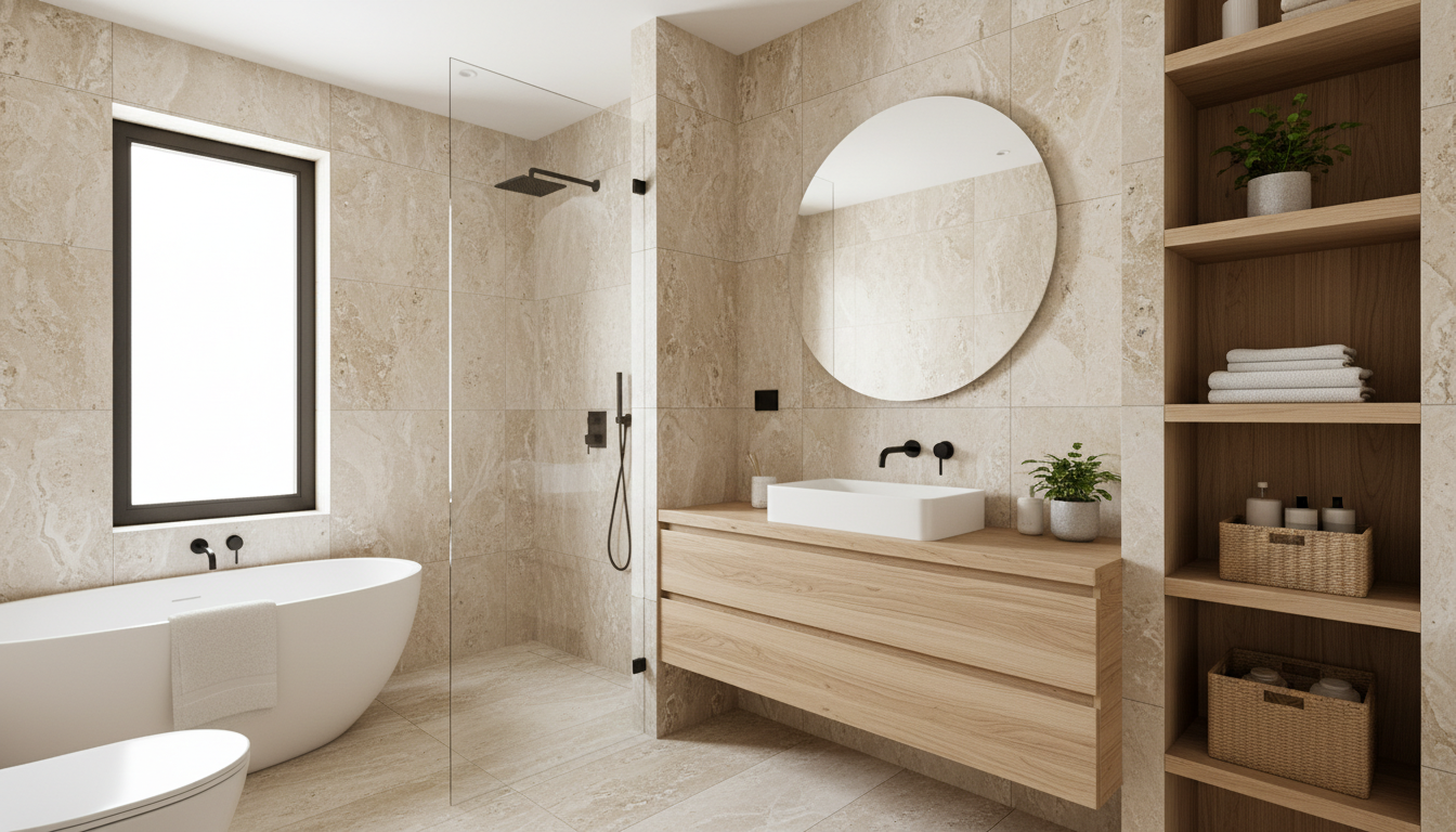 découvrez si l'association du travertin et du bois dans votre salle de bain est une alliance durable ou un pari risqué, avec conseils et astuces pour un design réussi.