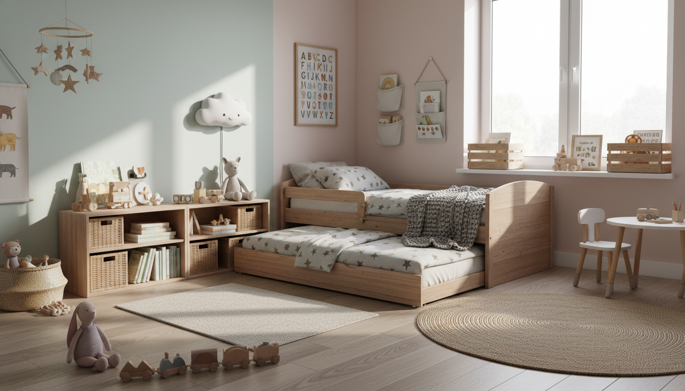 découvrez comment intégrer un lit gigogne dans la chambre d'enfant pour optimiser l'espace sans sacrifier le style. astuces déco et conseils pratiques pour une chambre fonctionnelle et tendance.
