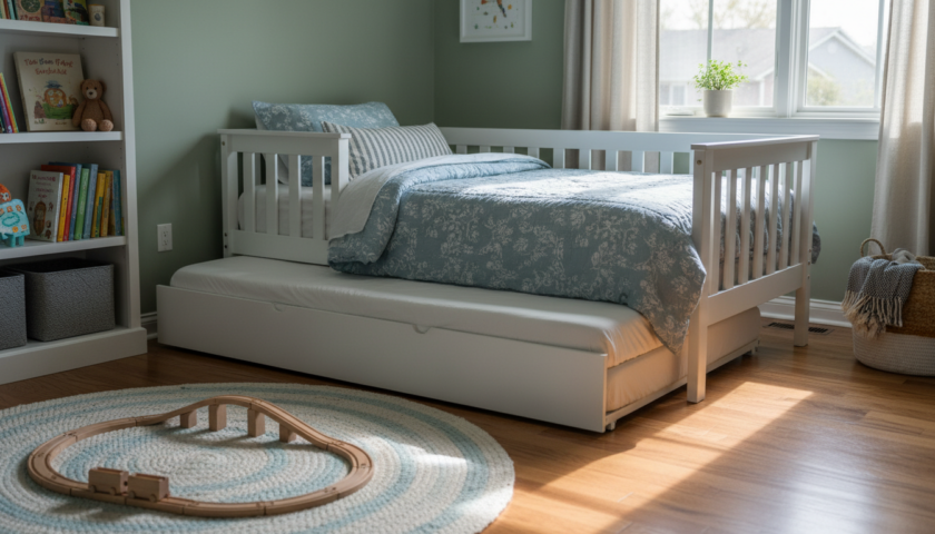 découvrez comment intégrer un lit gigogne dans la chambre d’enfant pour optimiser l’espace sans compromettre le style et le confort.