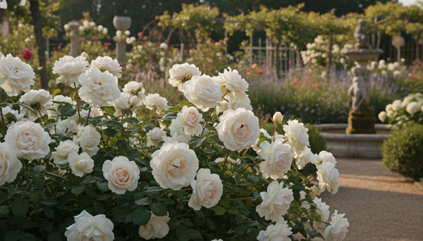 découvrez la signification cachée de la rose blanche et apprenez des conseils pratiques pour l'intégrer harmonieusement dans votre jardin.