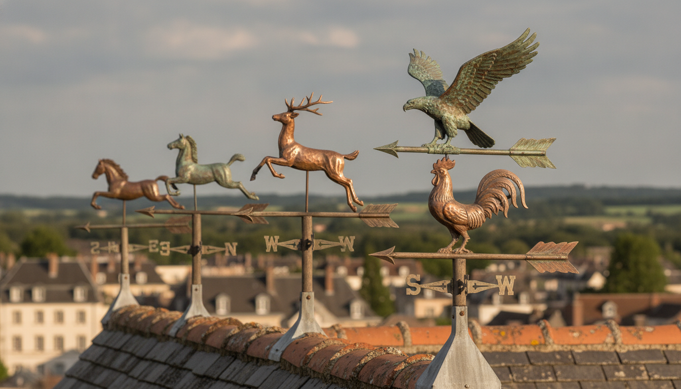 découvrez nos astuces déco pour sublimer votre toit avec des girouettes animalières originales et apporter une touche unique à votre maison.