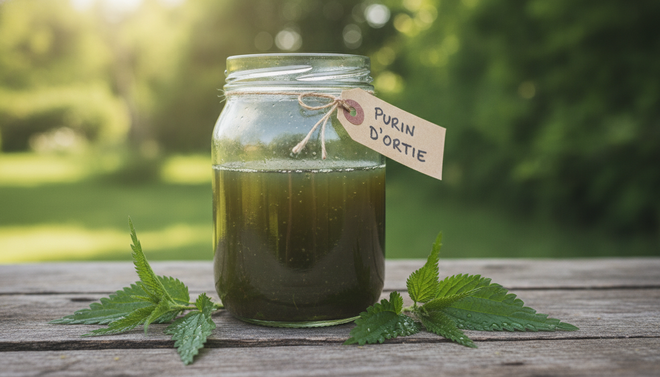 découvrez la durée de conservation optimale pour votre purin d’ortie fait maison afin de préserver ses bienfaits et son efficacité en jardinage.