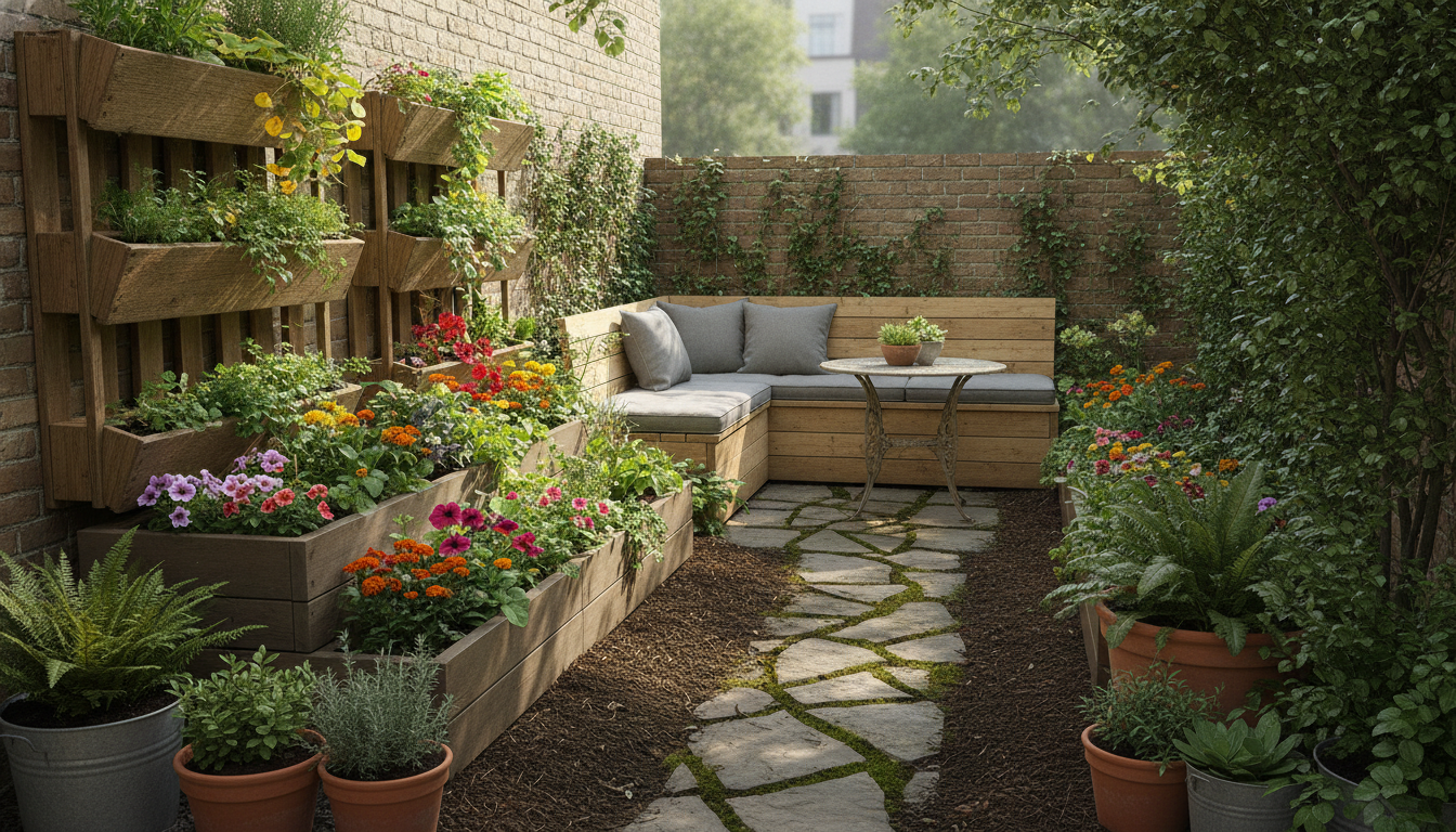découvrez des astuces ingénieuses pour aménager un petit jardin et optimiser chaque centimètre carré afin de créer un espace verdoyant et pratique.