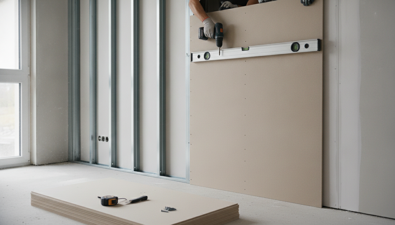 découvrez quel budget prévoir par m² pour l'installation de plaques de plâtre, avec des conseils pour estimer le coût total de votre chantier de rénovation ou construction.