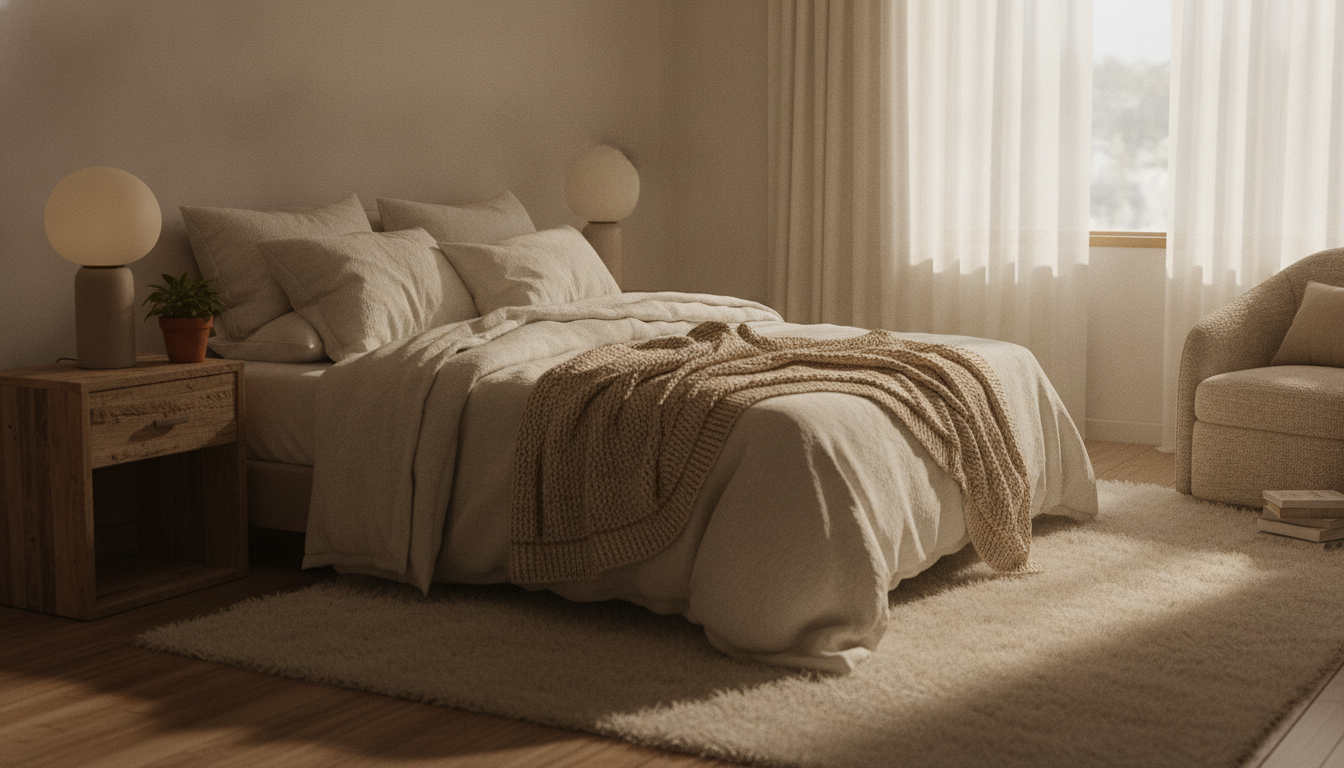 découvrez nos astuces pour créer une chambre cocooning, un espace chaleureux et apaisant où il fait bon se détendre et bien dormir.